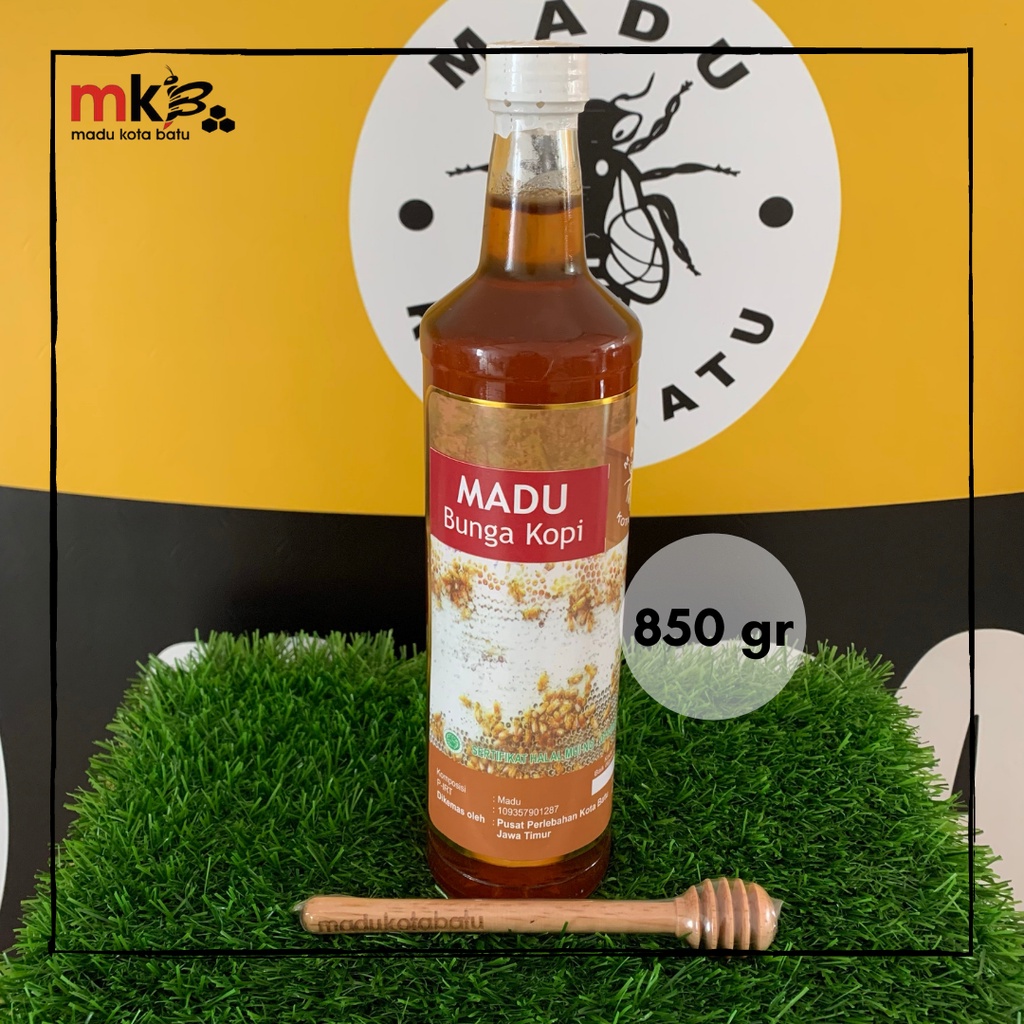 

Madu Murni Bunga Kopi (nektar Bunga Kopi) 850 gr - Madu Kota Batu