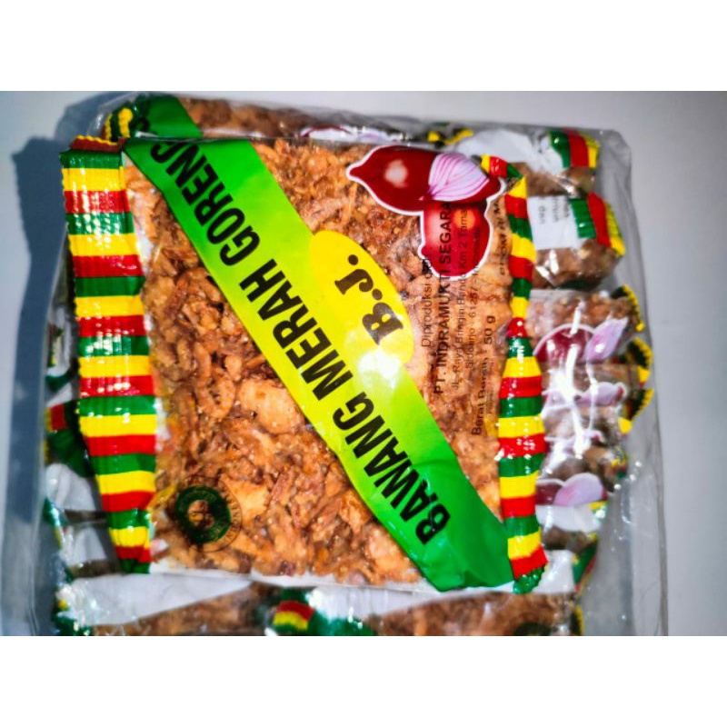 

BAWANG GORENG MERAH BJ 50gr MURAH!!