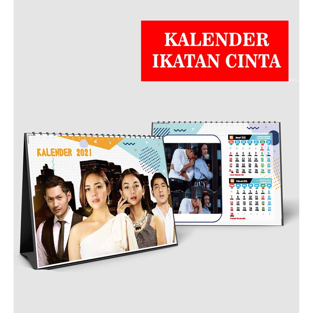 kalender dinding ikatan cinta