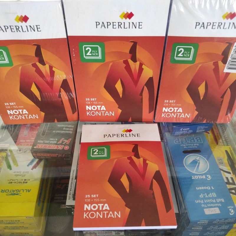 

Nota 2 ply PAPERLINE ukuran 108x155mm
