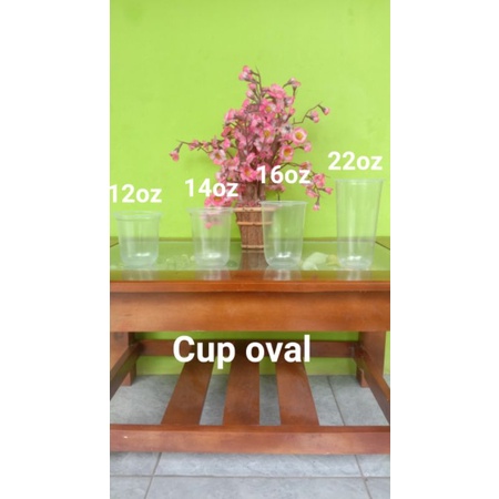 

cup oval 50pcs tebal/berkualitas/higenis/steril