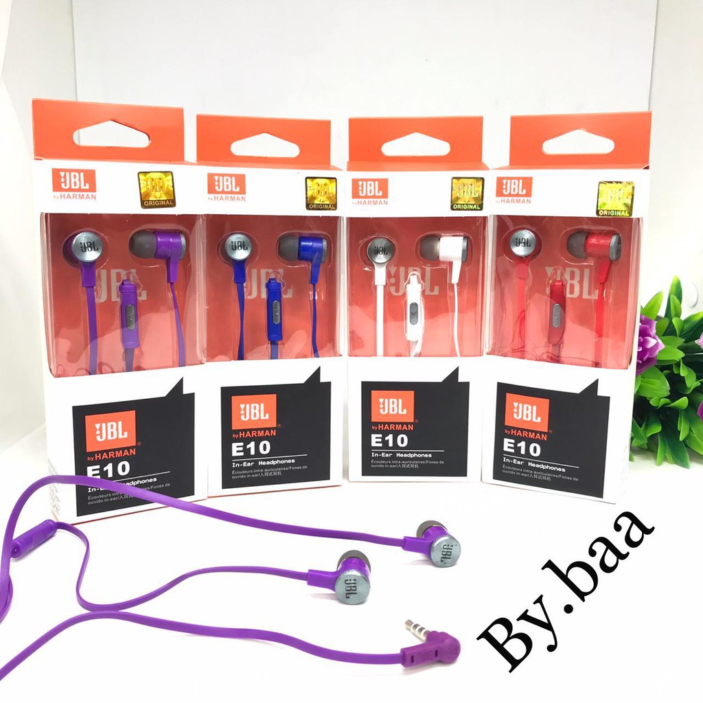 HANDSFREE JBLL E10 IN EAR HEADPHONES