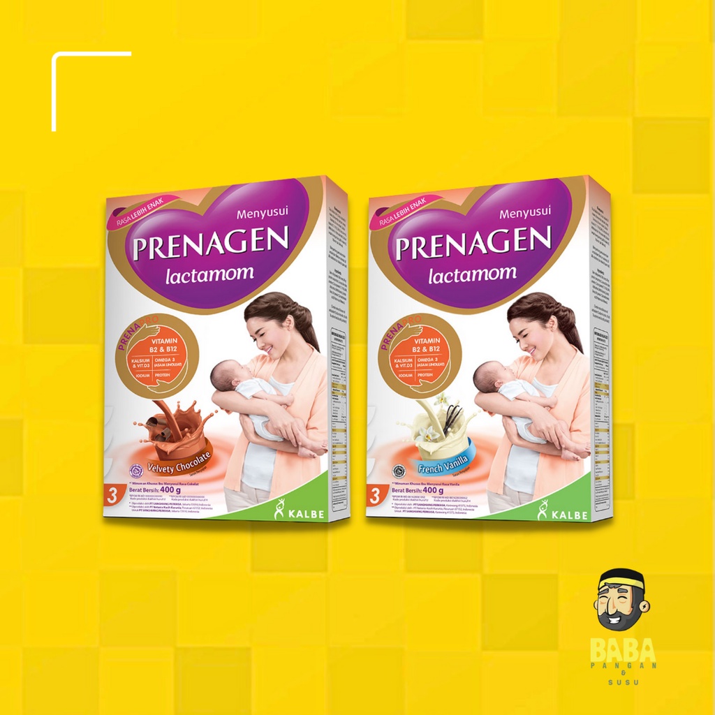 Prenagen Lactamom Coklat Vanilla 400gr Prenagen Mommy