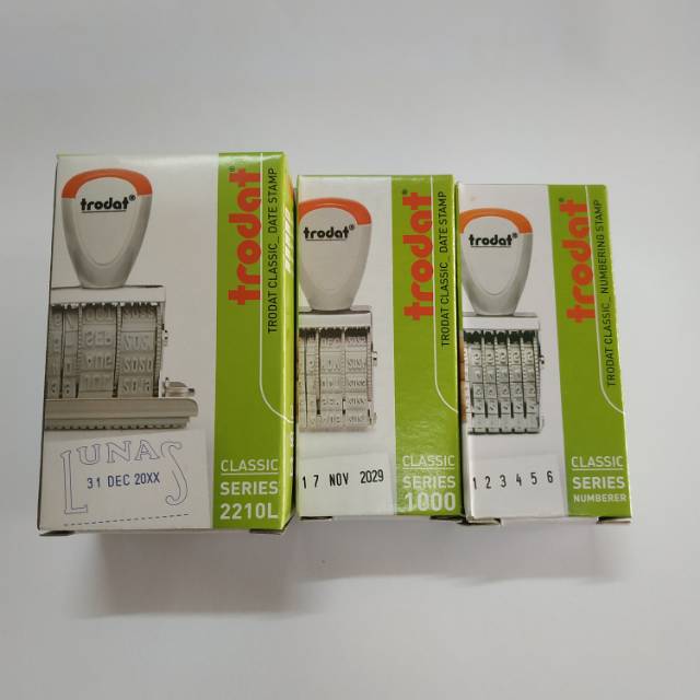 

Stempel Lunas Tanggal Angka Trodat