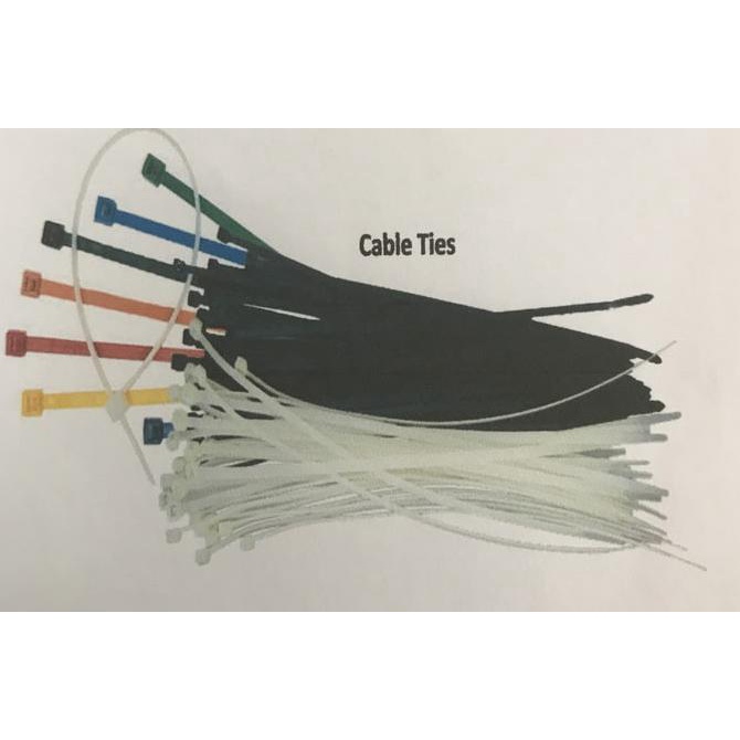 

Office & Stationery | Document Organizer | Cable Ties / Kabel Ties 45Cm X 7.6 Hitam/Putih / Pengikat Kabel 45Cm | Best Seller