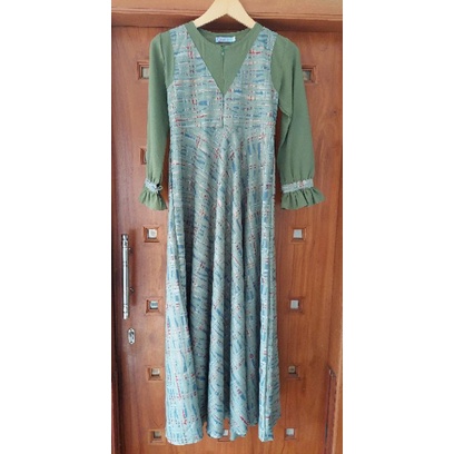 Gamis RH Lymka Kids BMF Hijau Muda size 12