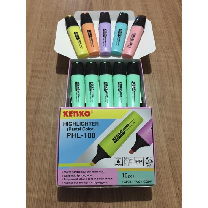 

KENKO Highlighter PHL-100 Warna Pastel