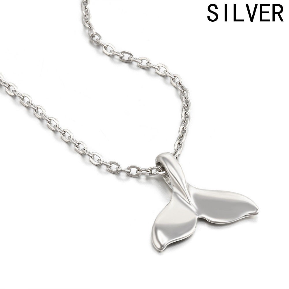 New Design Fish Whale Tail Pendant Necklace for Women