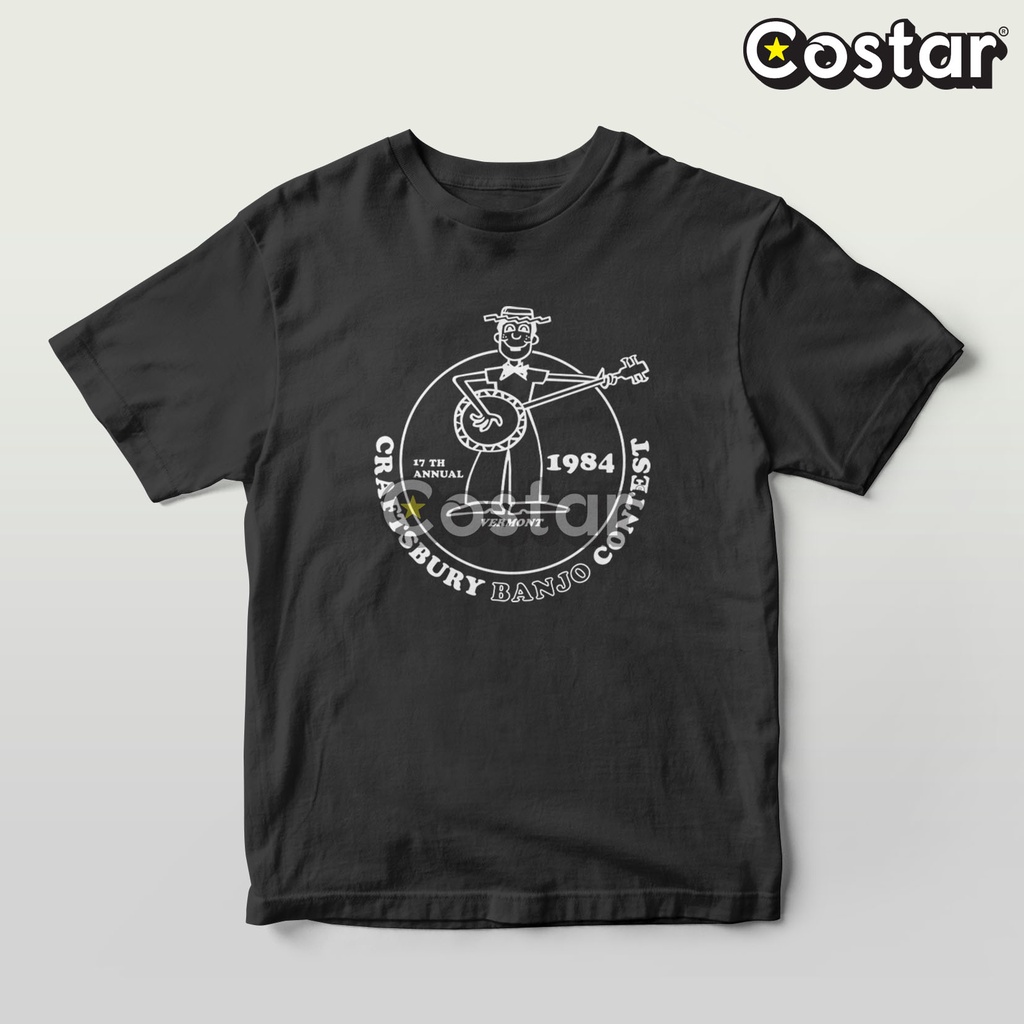 Kaos Dustin Craftsburry Banjo Contest Stranger Things Bahan Combed Premium