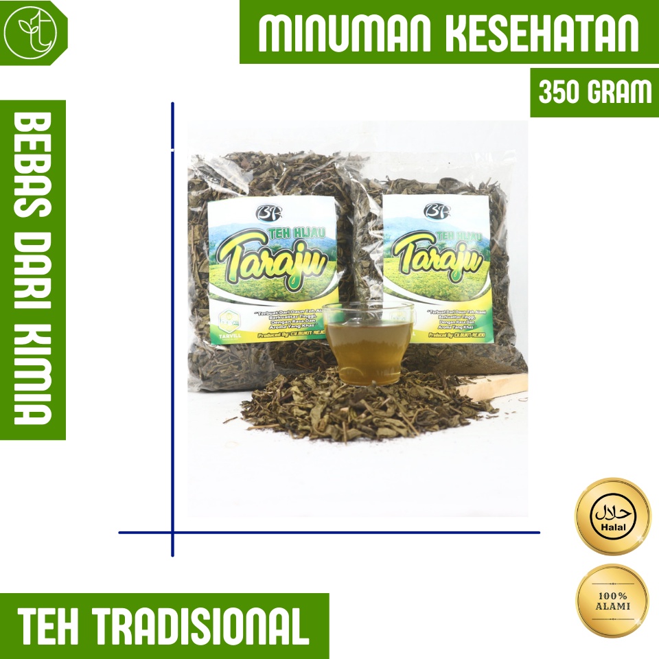 

Teh Hijau Taraju Kemasan 350 Gram | Teh Hijau Mencegah Penyakit Jantung Dan Resiko Kanker