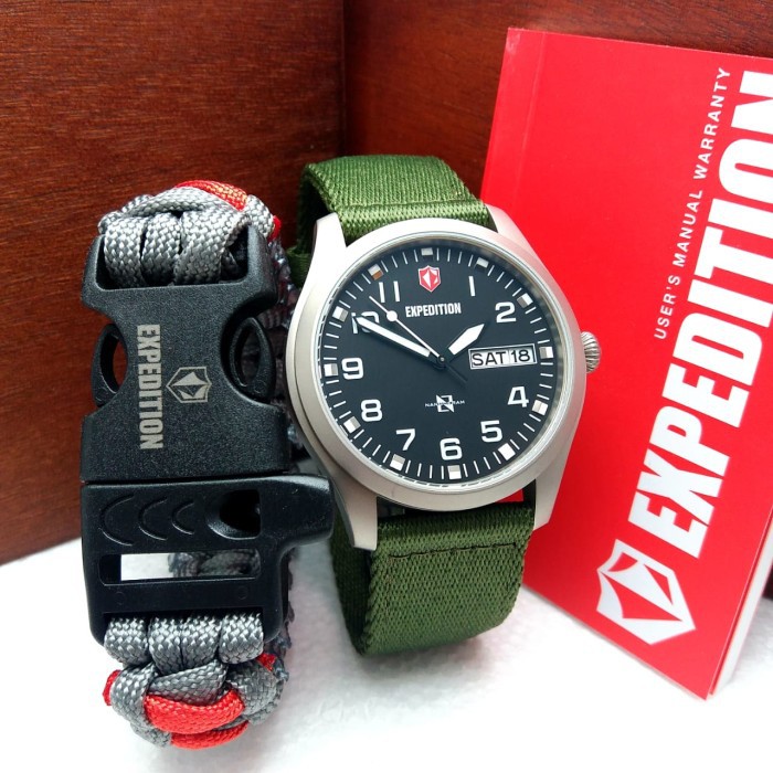 ORIGINAL Jam Tangan Pria Expedition E 6794 / E6794 / 6794 Garansi Resmi 1 Tahun.