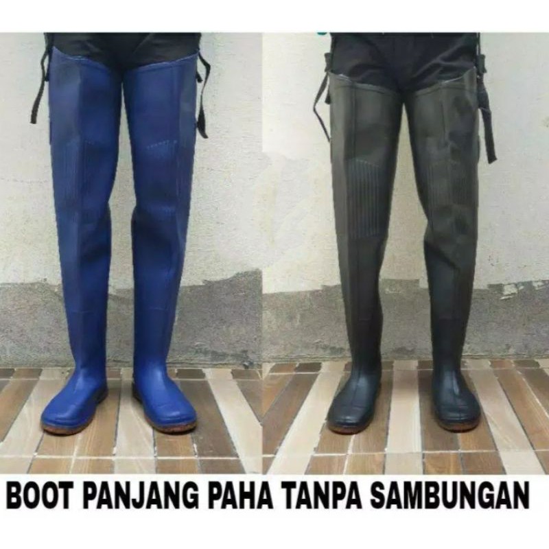 SEPATU BOOT BOT BOTH SAWAH IMPORT ANTI KEONG FULL KARET