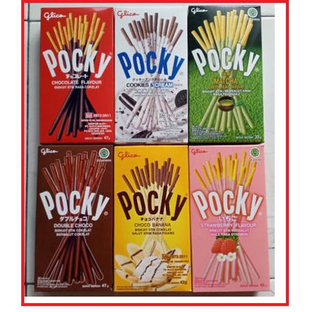 

Glico Pocky Biskuit Stick Kemasan Besar 47g enak disuka semua