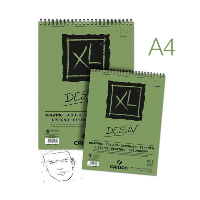 

Lyra Sketch Book - Kiky Sketch Book - Papan Tulis Gambar Canson Xl Dessin A4 (Drawing Pad) Produk