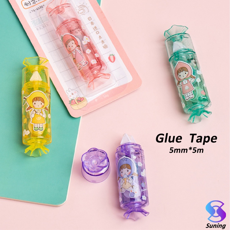 Jual Lem Roller Tape Glue Tape Super Kuat model Candy Girl Twingo