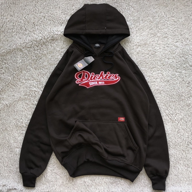SWEATER HOODIE DICKIES SIENCE 1922 BORDIR VARIAN WARNA FULL TAG LABEL FREE STICKER