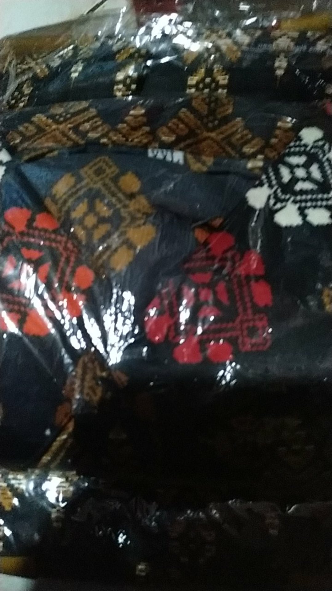 Wm>cople Batik Toraja Silk Hem Panjang Hem Pendek Rok Plisket Termurah Cople Keluarga.