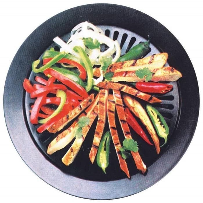 Smokeless Griller - Smokeless Panggangan Bulat Barberque BBQ Grill Plat