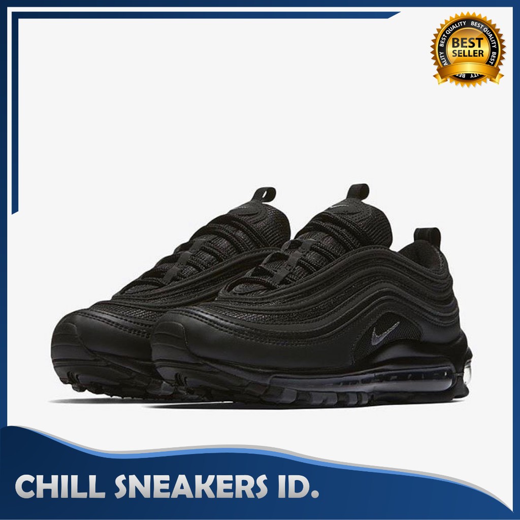 Sepatu NK Air Max 97 Triple Black Size 39-44 Premium Quality