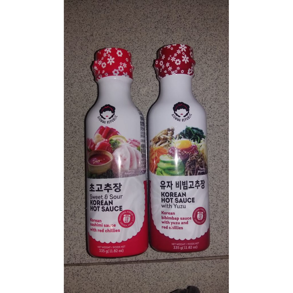 

AJUMMA REPUBLIC KOREAN HOT SAUCE