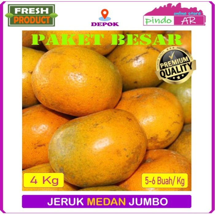 

JERUK MEDAN JUMBO KUALITAS PREMIUM