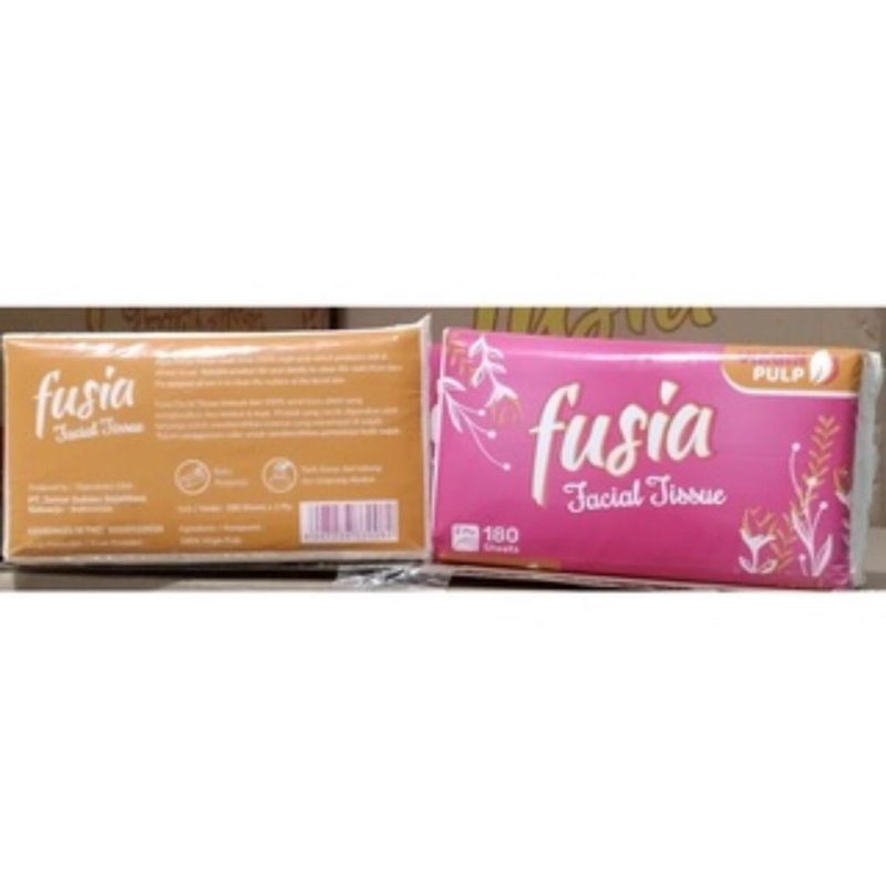 Tisu Tissu Tisue Tissue Fusia 2 Ply 180 Sheets