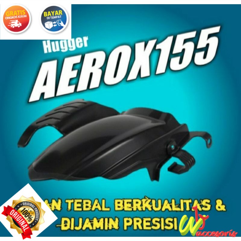Hugger spakbor kolong Aerox 155 Lexi TGP