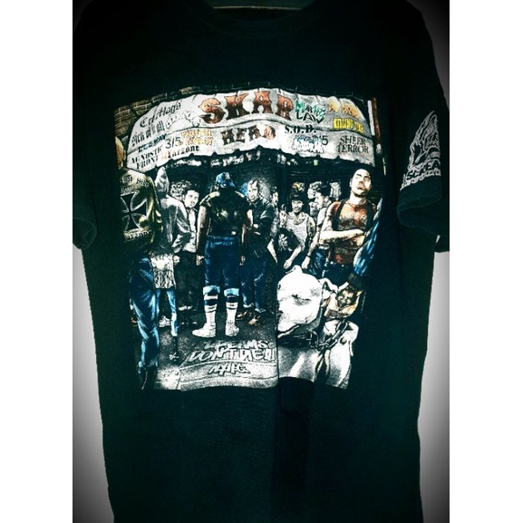 Kaos Band SKARHEAD NYHC shirt Madball Agnostic front Warzone Diablo H2O