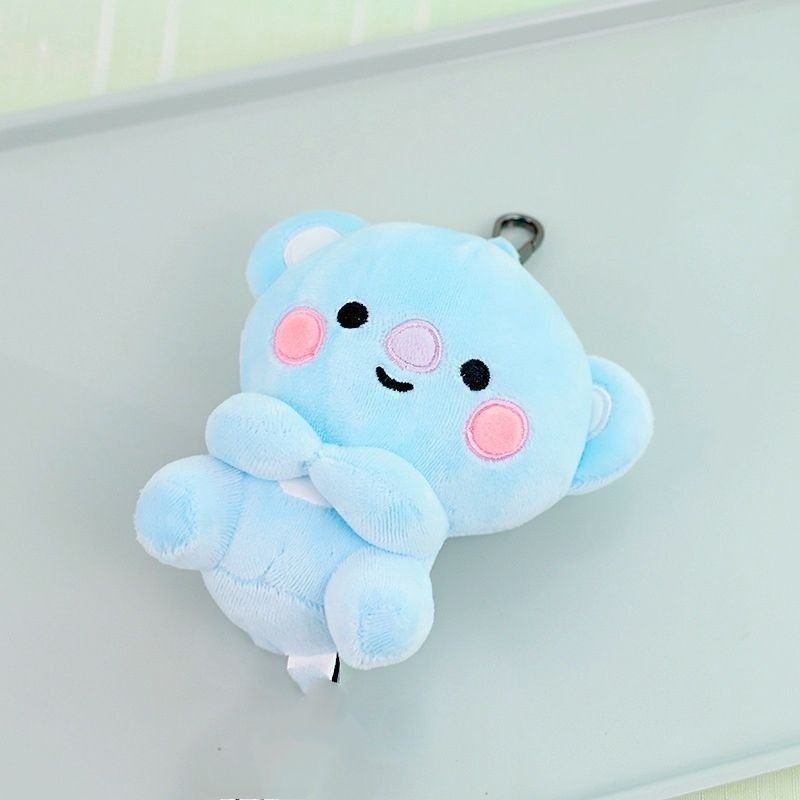 Kpop Bt21 Mainan Gantungan Kunci Boneka &amp; BONEKA TEDDY BEAR MINI