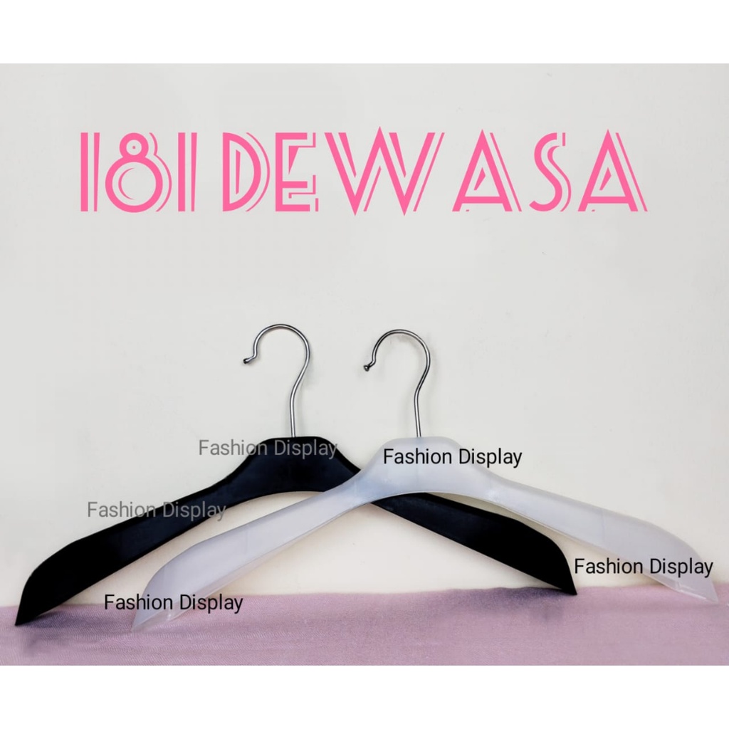 Hanger Distro 181 Dewasa Hanger Plastik Gantungan Baju Hanger Jas Hanger Distro-BH