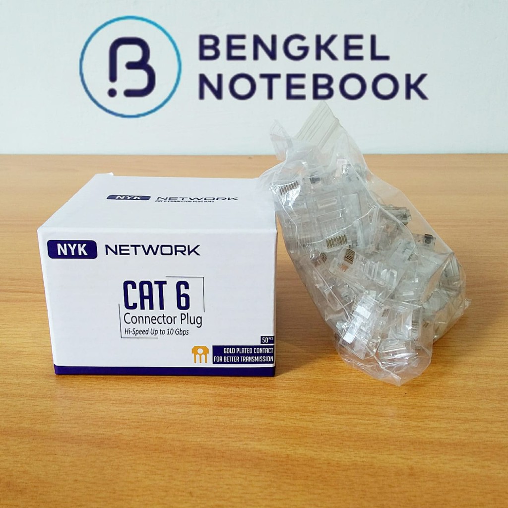 Konektor RJ45 NYK CAT6 ISI 50PCS