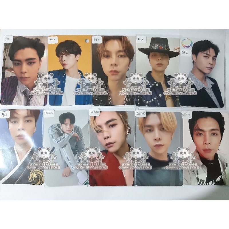Photocard PC NCT 127 Johnny Cherry Bomb, Kyobo SG2019, Neozone T, Resonance Past, WTMP WTOP, Ace kit