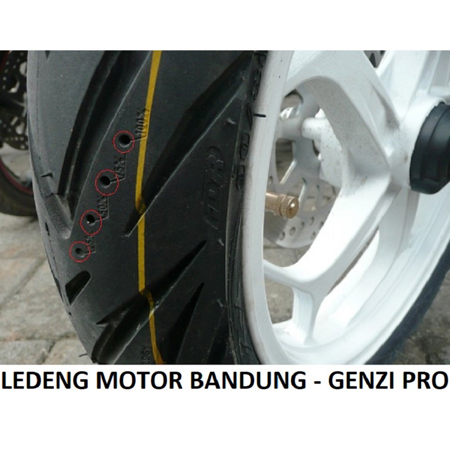 FDR 100/80-17 Genzi Pro Ban Tubeless Roda Motor Bebek atau Sport