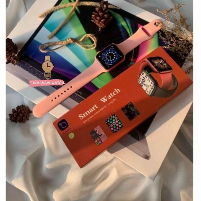 Jam Tangan Smart Watch Series 6 T55+ Pro Full Screen Sesuai Foto (Best Seller)