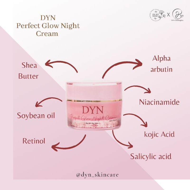 dyn skincare / dyn perfect glow series (FREE GIFT)