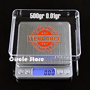 Timbangan Emas Digital Mini Big Series 500gr