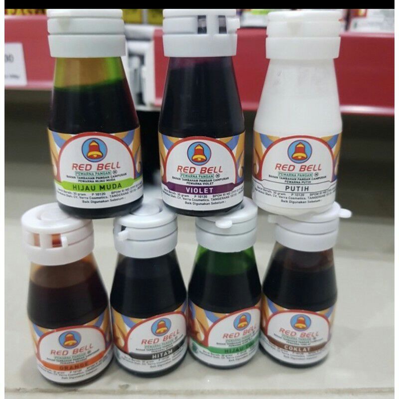 

RED BELL Pewarna Pangan 30gr