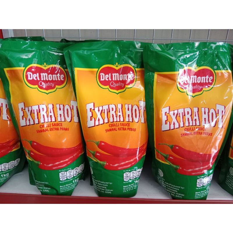 

Saus sambal Extra Hot delmonte 1 kg