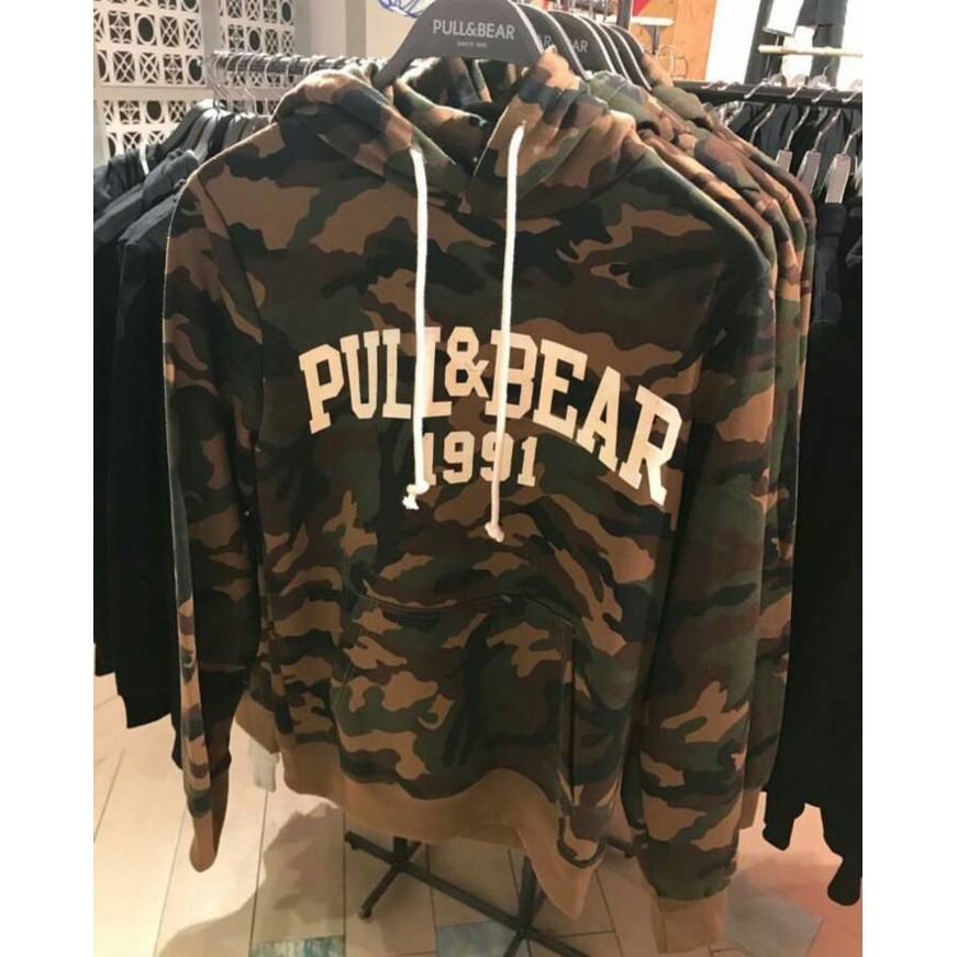 hoodie pull and bear shopee