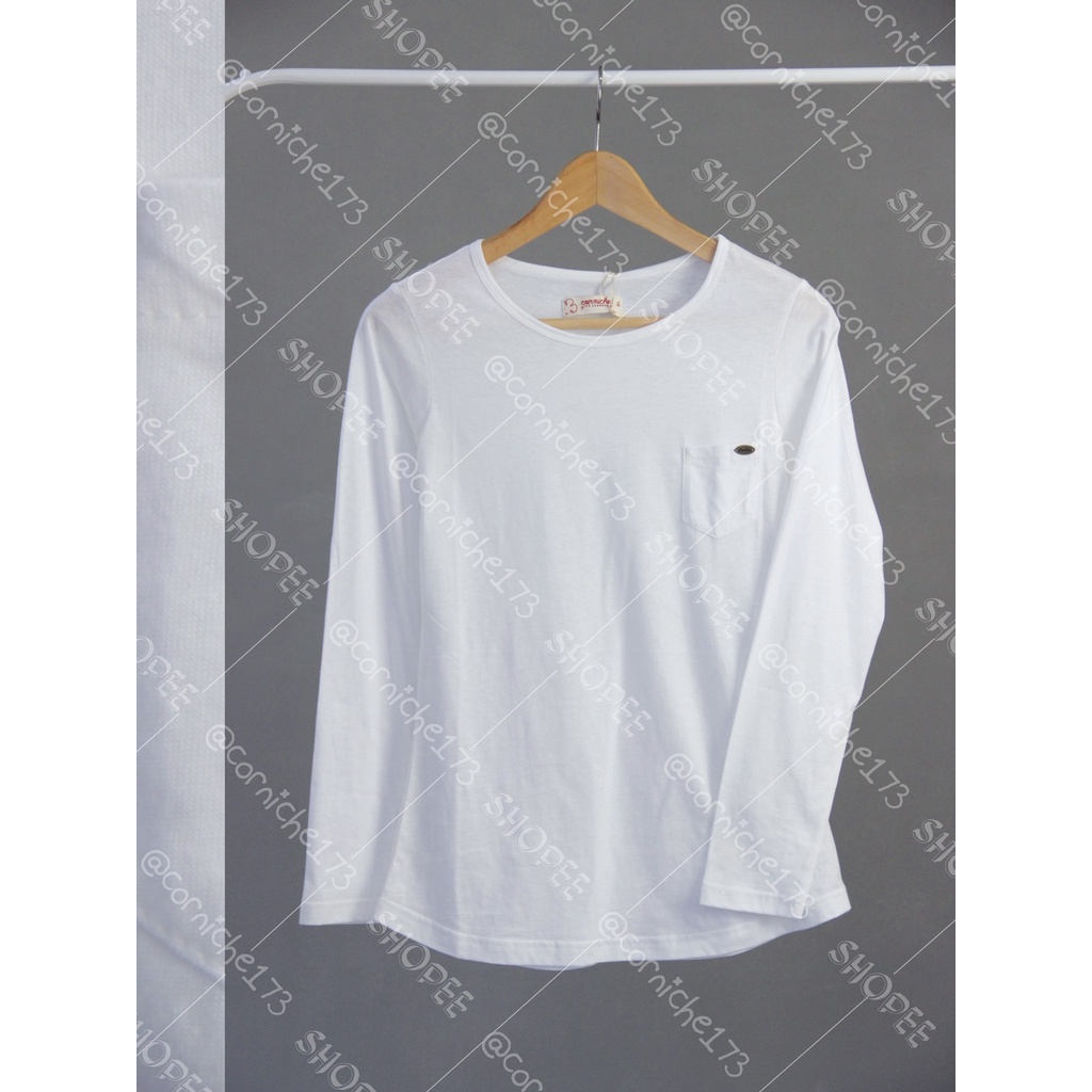 Corniche Pocket Tee Off White - TV231094