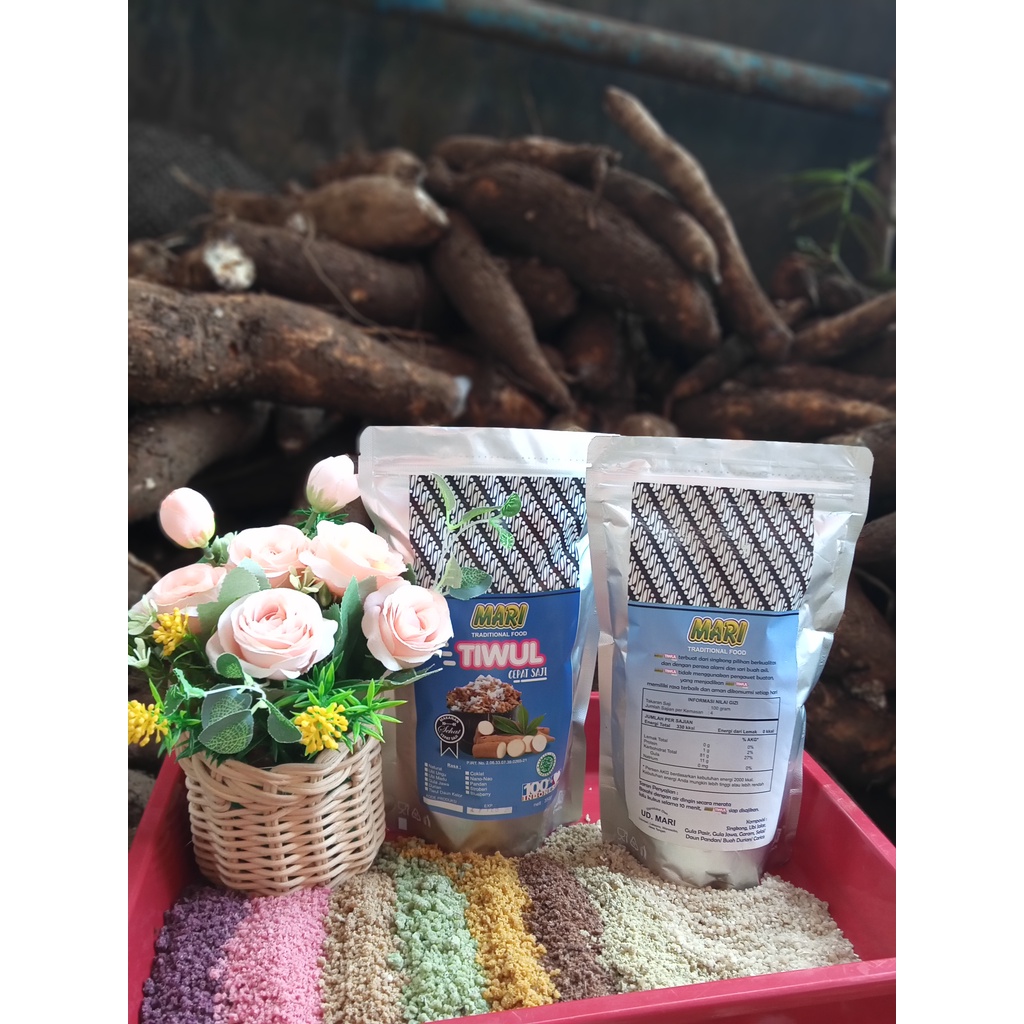 

MARI Tiwul Instan NEW HEBOH Shop Beli 1 Dapat 9 Rasa- 350 gram