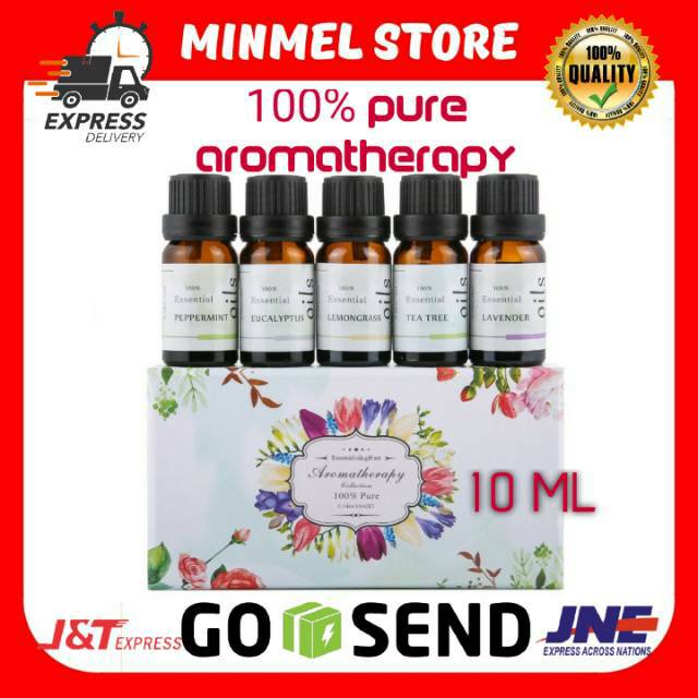 ESSENTIAL OIL ECER 1 BOTOL PURE 100% MURNI AROMATHERAPY MINYAK ESENTIAL DIFFUSER 10 ML FIRSTSUN