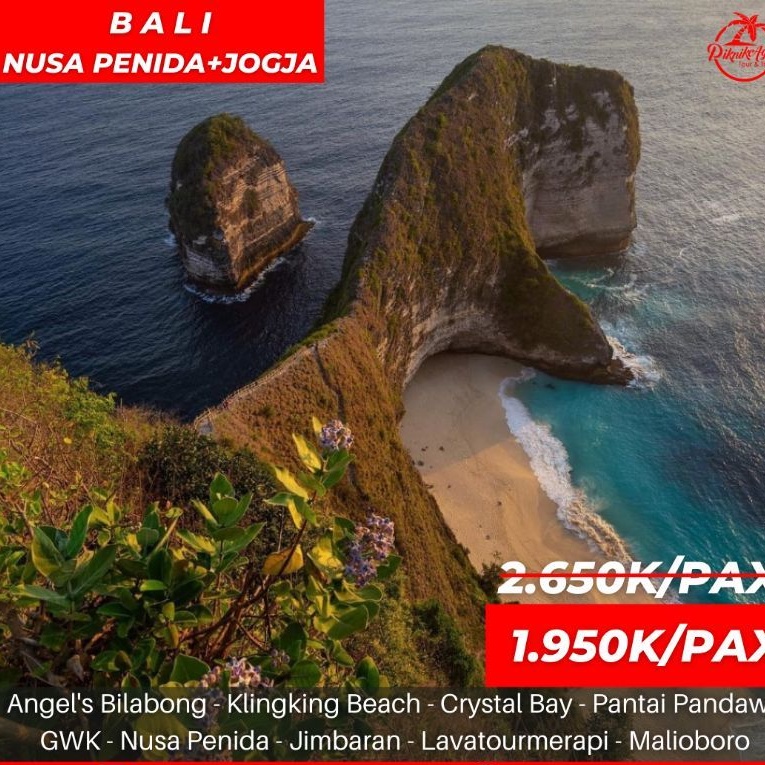 Open Trip Expkore Bali - Nusa Penida - Jogja