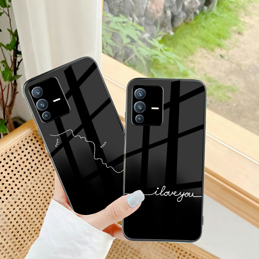 [K178] Softcase Glass Kaca Vivo V23 5G - Softcase Mirror - Softcase Kaca Vivo V23 5G - Softcase Glas