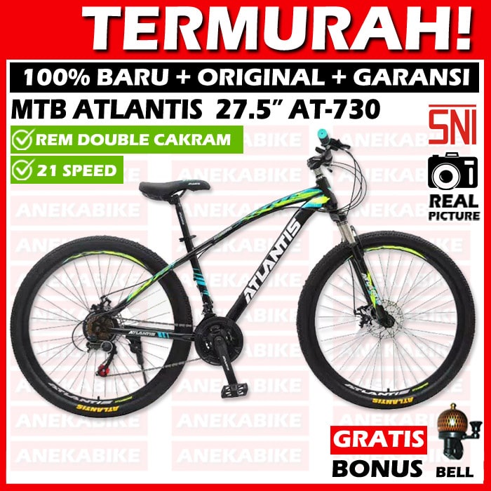 SEPEDA GUNUNG 27.5 inch ATLANTIS AT-730 AT-69 MTB SEPEDA GUNUNG MURAH PROMO-1
