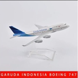 Miniatur Diecast Die cast Pesawat Terbang Garuda Indonesia Besi