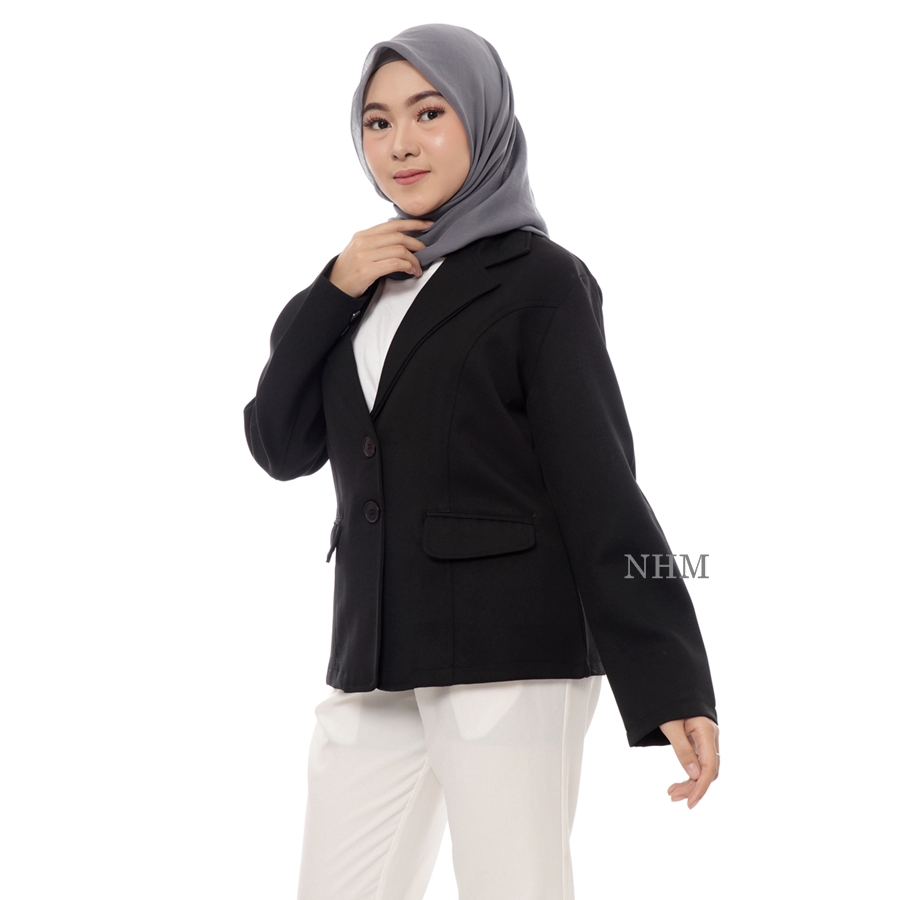 Blazer Wanita Abu, Pakaian Ke kantor, Jas Kerja