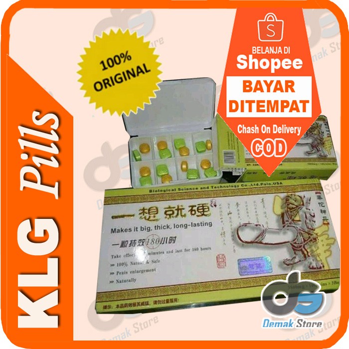 PROMO!!! OBAT KLG PIL ASLI ORIGINAL USA | KLG PILLS ORIGINAL