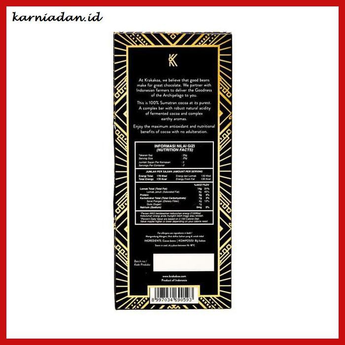 

MAKANAN-RINGAN- ARENGA 100% DARK CHOCOLATE -BERMACAM-MACAM.