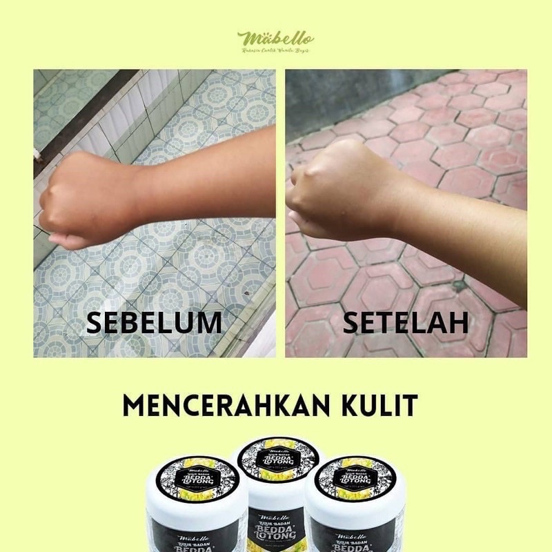 MABELLO Lulur Badan Bedda Lotong ORIGINAL 100gr 300gr | Lulur Beras Hitam | Lulur | Lulur Rempah Hitam | Sabun Beras Hitam | Mabello Bedda lotong | Scrub Lulur Ketan Hitam